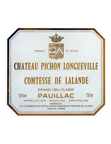 Chateau Pichon Longueville Comtesse de Lalande