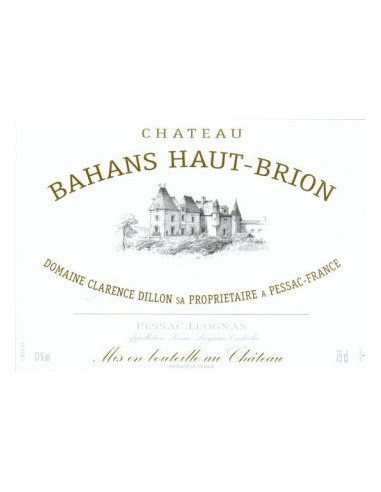 Chateau Bahans Haut Brion