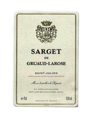 Sarget De Gruaud Larose