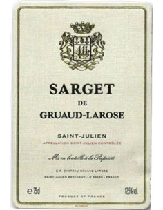 Sarget De Gruaud Larose
